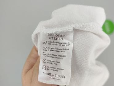 bluzki brokatowe: Used, T-shirt damski, rozmiar M — 5