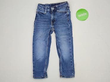 carry bluza: Spodnie jeansowe, H&M, 4-5 lat, 104/110, stan - Bardzo dobry — 2
