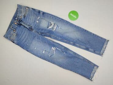 spodnie jeansy z wysokim stanem: H&M, Jeansy damskie — 2