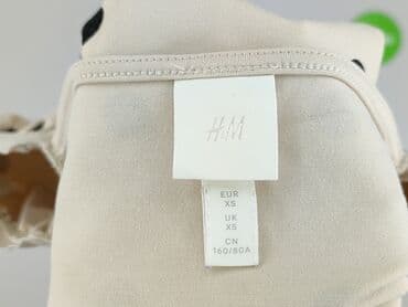 różowa marynarka h m: H&M, Bluzka damska, XS — 4