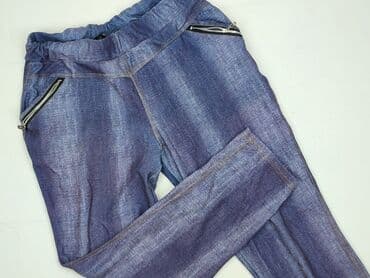 legginsy woskowane wysoki stan: Legginsy Eleganckie damskie, rozmiar M — 1
