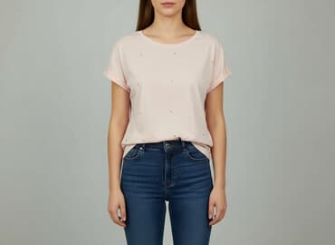 moodo bluzki koszulowe: Moodo, T-shirt damski, rozmiar S — 1