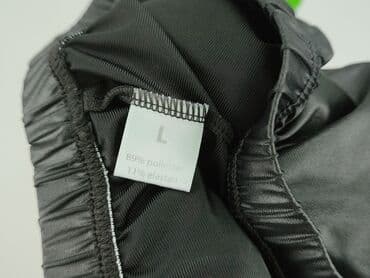 srebrne legginsy: Legginsy Sportowe damskie, L — 4