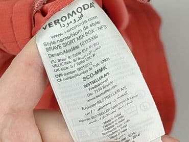 spódniczka w kratkę czerwone: Vero Moda, Spódnica damska, rozmiar S — 5