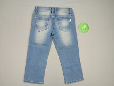 lejon buty zimowe: DENIM JEANS, Spodnie 3/4 damskie, rozmiar S — 3