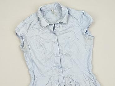blekitna bluzki: Stradivarius, Koszula damska, rozmiar L — 1