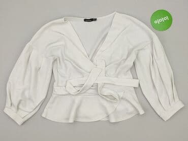 obcisla biale bluzki: Boohoo, Bluzka damska, rozmiar XL — 2