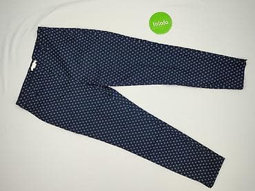 dżinsy bootcut: H&M, Material trousers for women, size M — 2