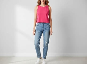 bluzki amarantowa: Top damski, rozmiar S — 7