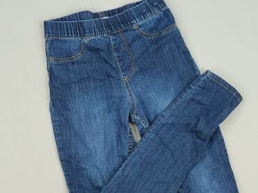 komplet legginsy i bluzka: Jeans, H&M, 9 years, 128/134, condition - Very good — 1