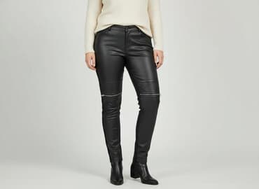 legginsy motocyklowe: Spodnie materiałowe damskie, rozmiar XL — 1