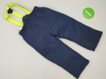 hm spodnie w krate: Ski pants, Little kids, 3-4 years, 104, condition - Perfect — 3