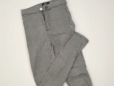 jeansy damskie podarte: Bershka, Spodnie materiałowe damskie, rozmiar XS — 1