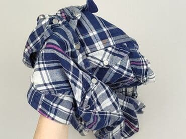 rajstopy allegro: Shirt 12 years, condition - Perfect, pattern - Cell, color - Blue — 5