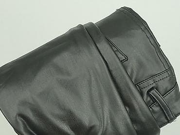 czarne jeansy pull: FB Sister, Spodnie materiałowe damskie, rozmiar S — 6