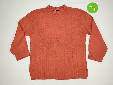 bordowy sweter: Sweter damski, rozmiar M — 2