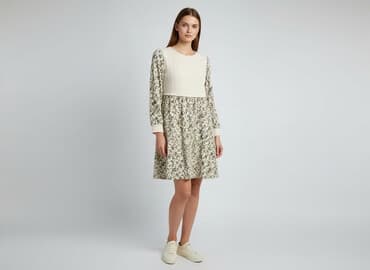 sukienka z rękawkiem na wesele: Sukienka damska, rozmiar S — 1