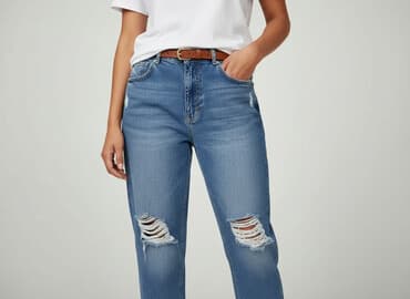 spodnie jeansowe damskie sinsay: Sinsay, Jeansy damskie, rozmiar 2XL — 6