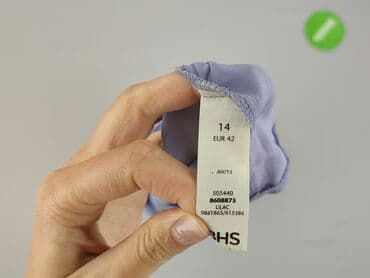 liliowa sukienka plus size: Bhs, Bluzka damska, rozmiar XL — 5