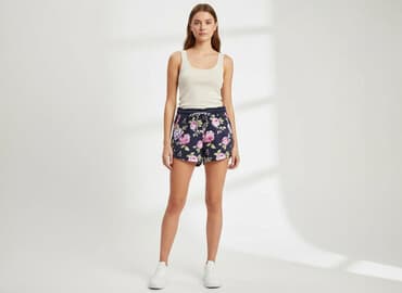 krótkie spodenki tommy: Tom Rose, Szorty damskie, rozmiar S — 7