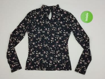 czarne obcisła bluzki: Bershka, Bluzka damska, S — 3