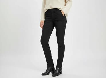 h m cargo damskie: H&M, Spodnie materiałowe damskie, rozmiar M — 7