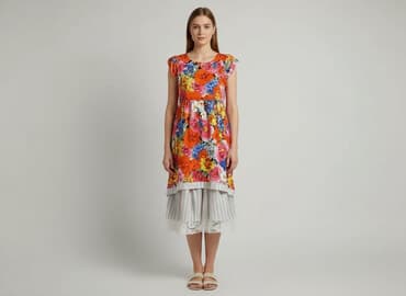 wiosna sukienki: Women`s dress, size S — 1