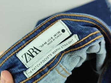 jeansy z rozcięciami zara: Zara, Jeansy damskie, rozmiar L — 4