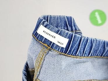 beżowa spódnica: Spodnie jeansowe, Reserved, 14 lat, 164, stan - Idealny — 4