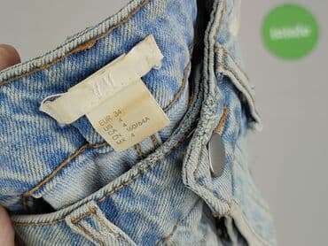krótkie spodenki niebieskie: H&M, Szorty damskie, rozmiar XS — 5