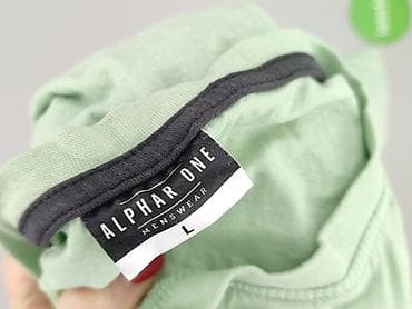 koszule plus size: ALPHAR ONE, Koszulka dla mężczyzn, rozmiar L — 5