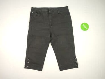 terrastyll sukienki: T.Y.K., Material trousers for women, size L (EU 40) — 2