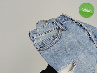 krótkie spodenki z wysokim stanem sklep: H&M, Szorty damskie, rozmiar XS — 5