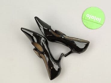 klapki miu miu z futerkiem: Półbuty damskie, rozmiar 37 — 3