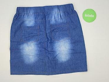 jeansy bez elastanu: Spódnica damska, rozmiar L — 3