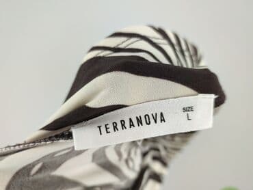 koszulka w panterkę sinsay: Terranova, Spodnie materiałowe damskie, L — 4