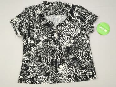bluzka w geometryczne wzory: Women's blouse, size XL (EU 42) — 2