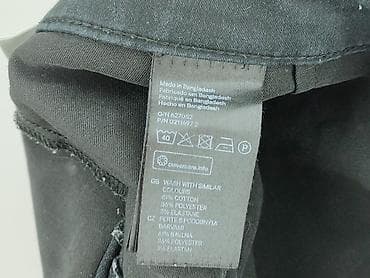 mango jeans mom: H&M, Spodnie materiałowe damskie, rozmiar M — 6