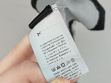 azurowa bluzka: Dazy, Golf damski, rozmiar S — 5