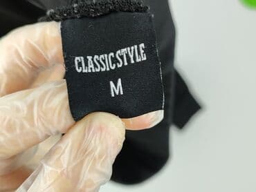 spodnie czarne blyszczace: Spodnie dresowe dla mężczyzn, M — 4