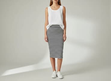 spódnice dla pań puszystych: Spódnica damska, rozmiar S — 1