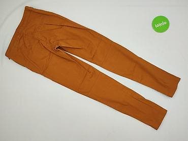 ubrania h m: H&M, Spodnie materiałowe damskie, rozmiar XS — 3