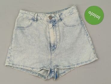 czarne krótkie spodenki sinsay: Szorty damskie, rozmiar XS — 2