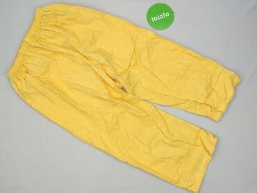 Women: Material trousers for women, size S (EU 36) — 2