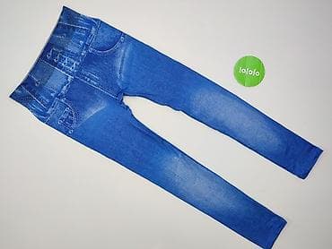 getry jeansowe: Legginsy Sportowe damskie, rozmiar L — 2
