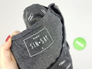 oversized t shirty basic: Sinsay, T-shirt damski, rozmiar L — 6