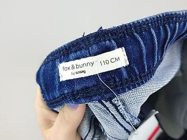 Spodnie: Spodnie jeansowe, Fox&Bunny, 4-5 lat, 110, stan - Idealny — 4