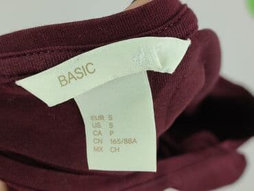 koszulki z dekoltem v: H&M Basic, T-shirt damski, S — 4