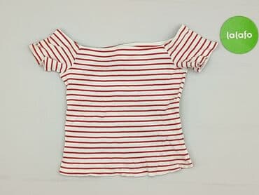 tommy hilfiger t shirty w paski: H&M, Women`s top, size S (EU 36) — 2