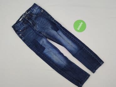 zara spodnie paperbag: Spodnie jeansowe, Pepperts!, 8 lat, 128, stan - Idealny — 2